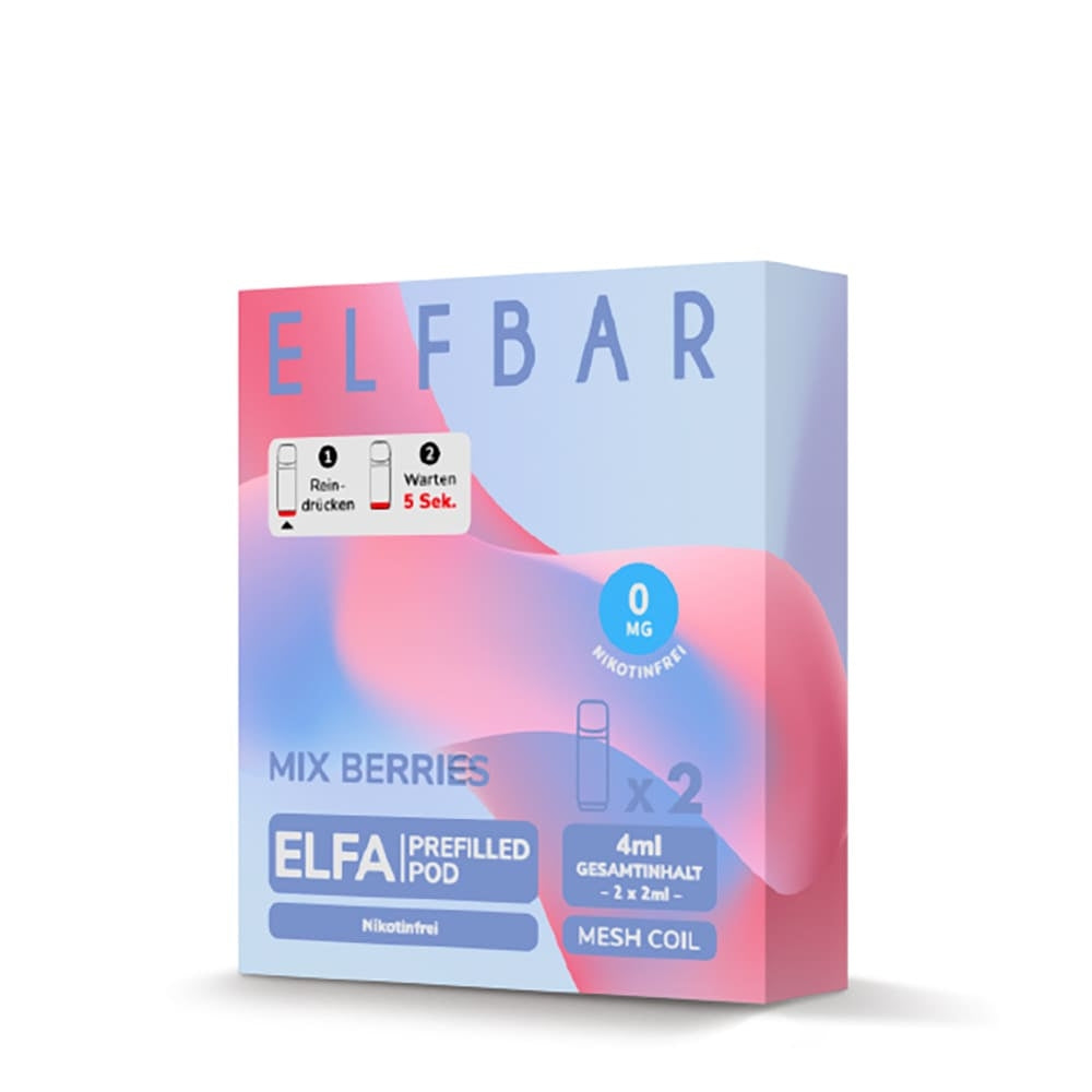 nikotinfreie pods elfbar ELFA Nikotinfrei (0 mg) – 8 Sorten disposable vape uk elfbar ohne nikotin Flavour:Aurora Blue ELFBAR Liquid kaufen |