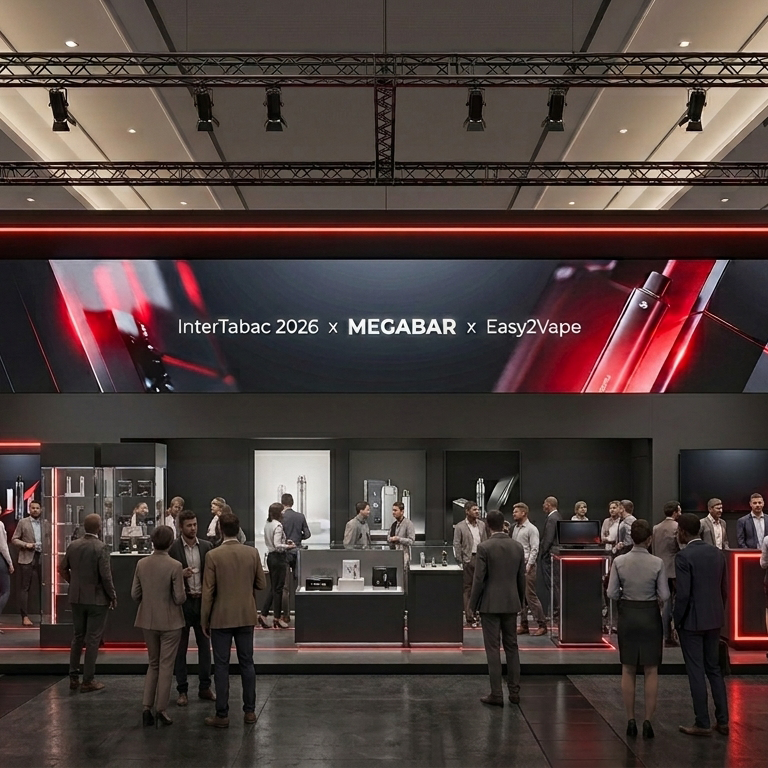 MEGABAR auf der InterTabac 2026: Unsere Eindrücke und die neue Slim 12K