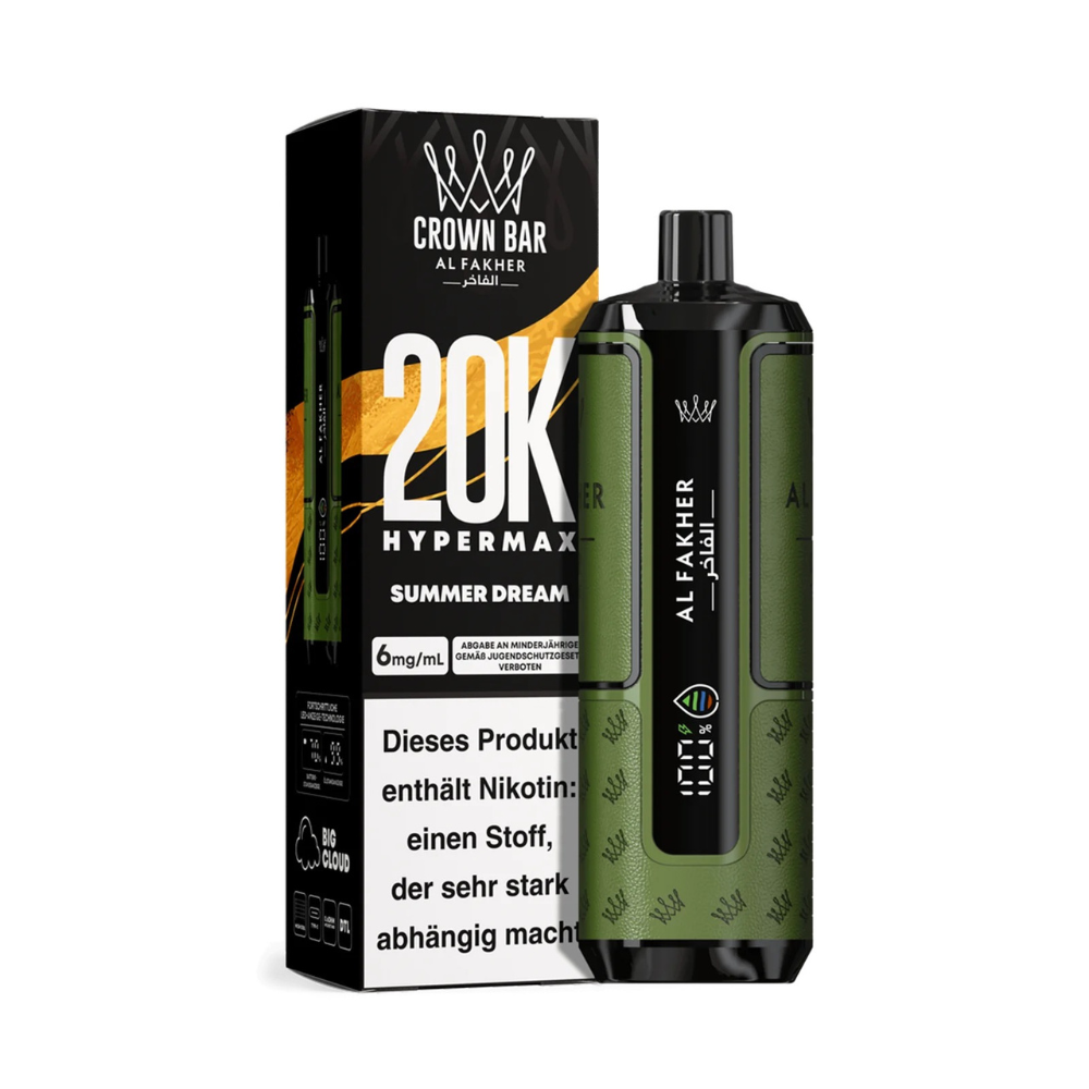 Al Fakher Crown Bar Hypermax 20K