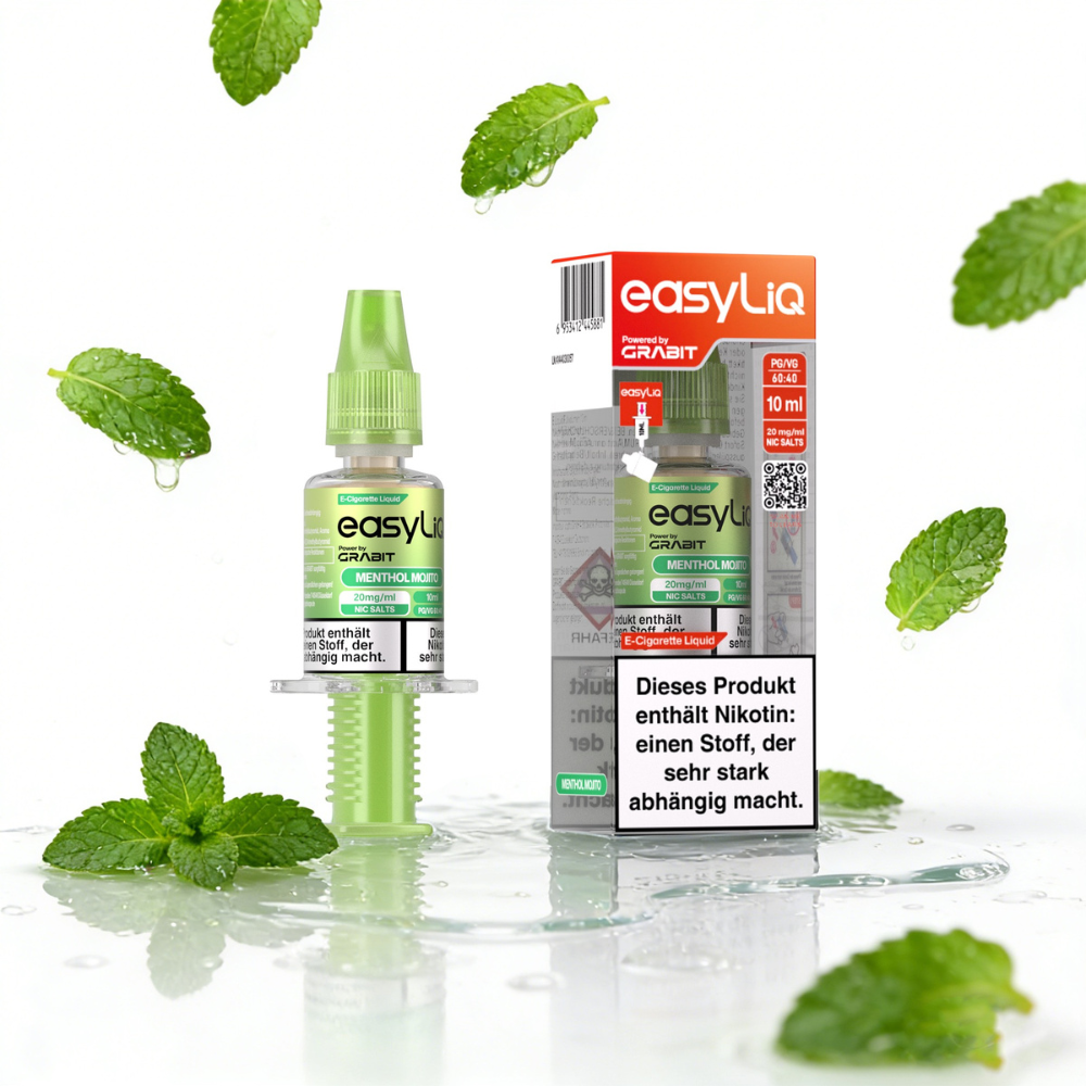 GRABIT - Easyliq E-Liquid mit 10 Geschmacksrichtungen von easyLiq