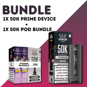 Al Fakher 50K HYPERMAX BUNDLE mit Akkuträger und zwei 10-ml-Pods