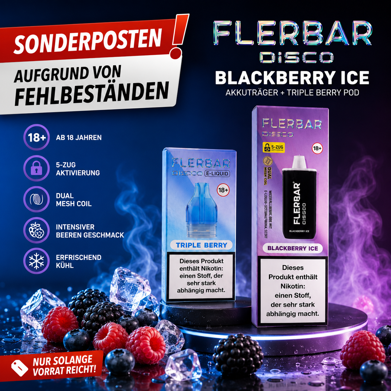 Flerbar D16000 Vape